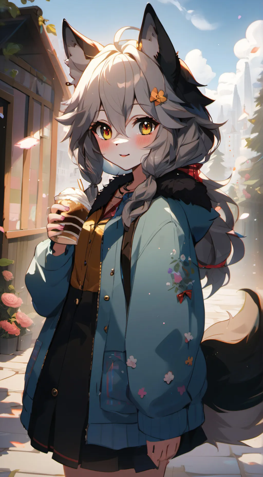 ai character: mika background