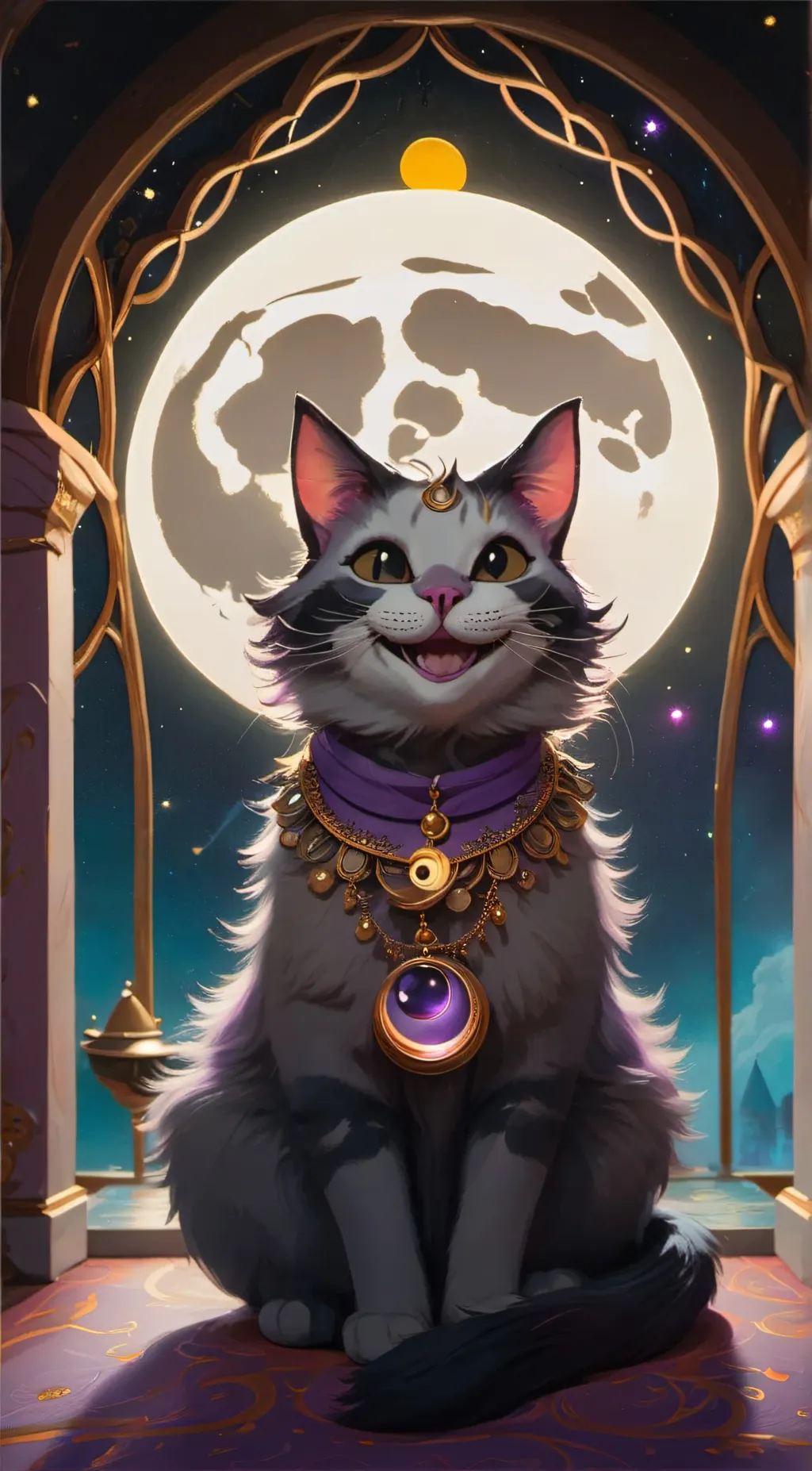ai character: Catnap background