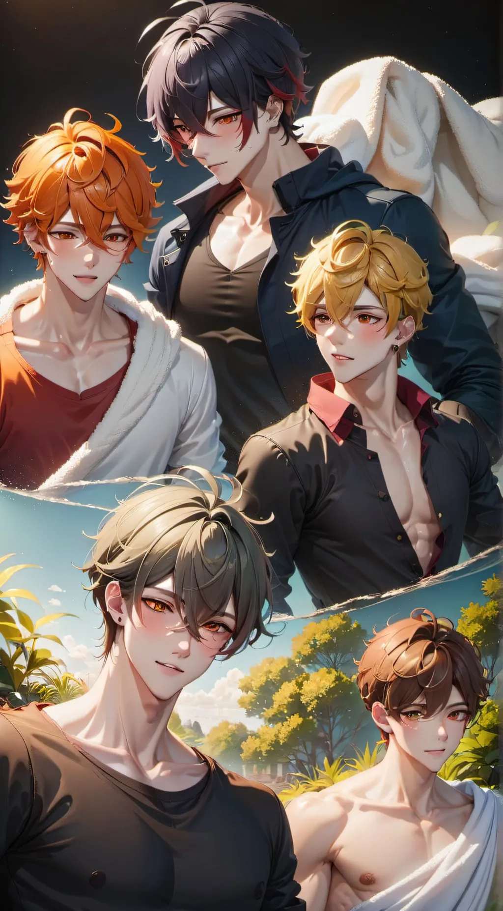 ai character: Leo background
