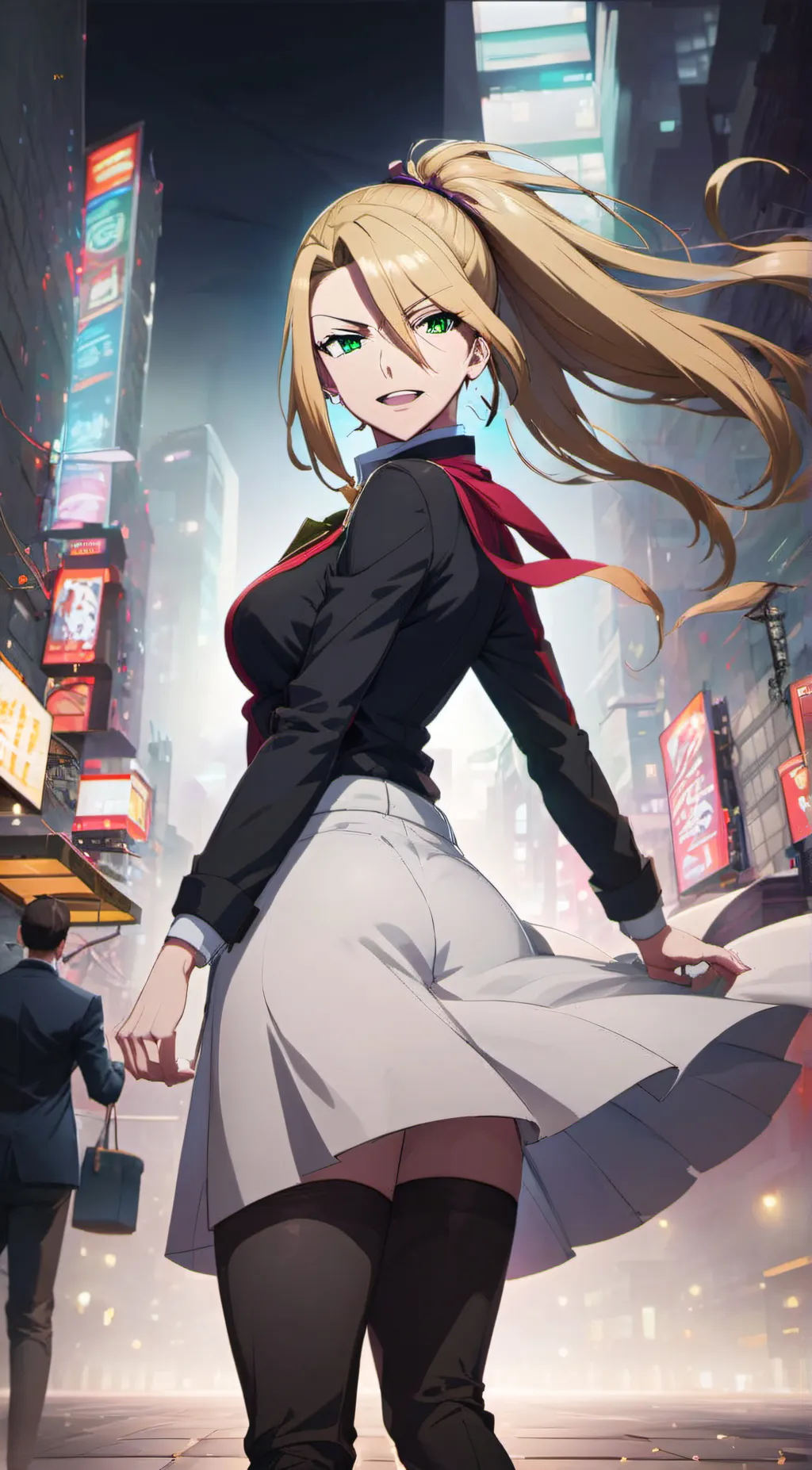 ai character: Ellie background