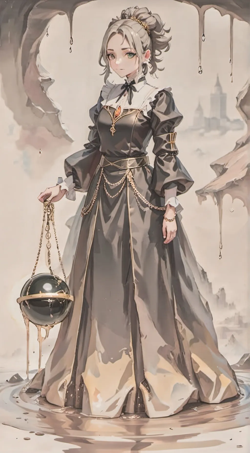 ai character: harmony background