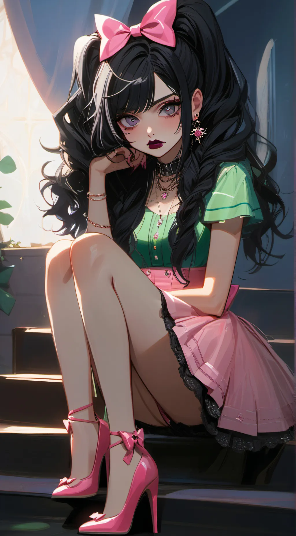 ai character: Mel background