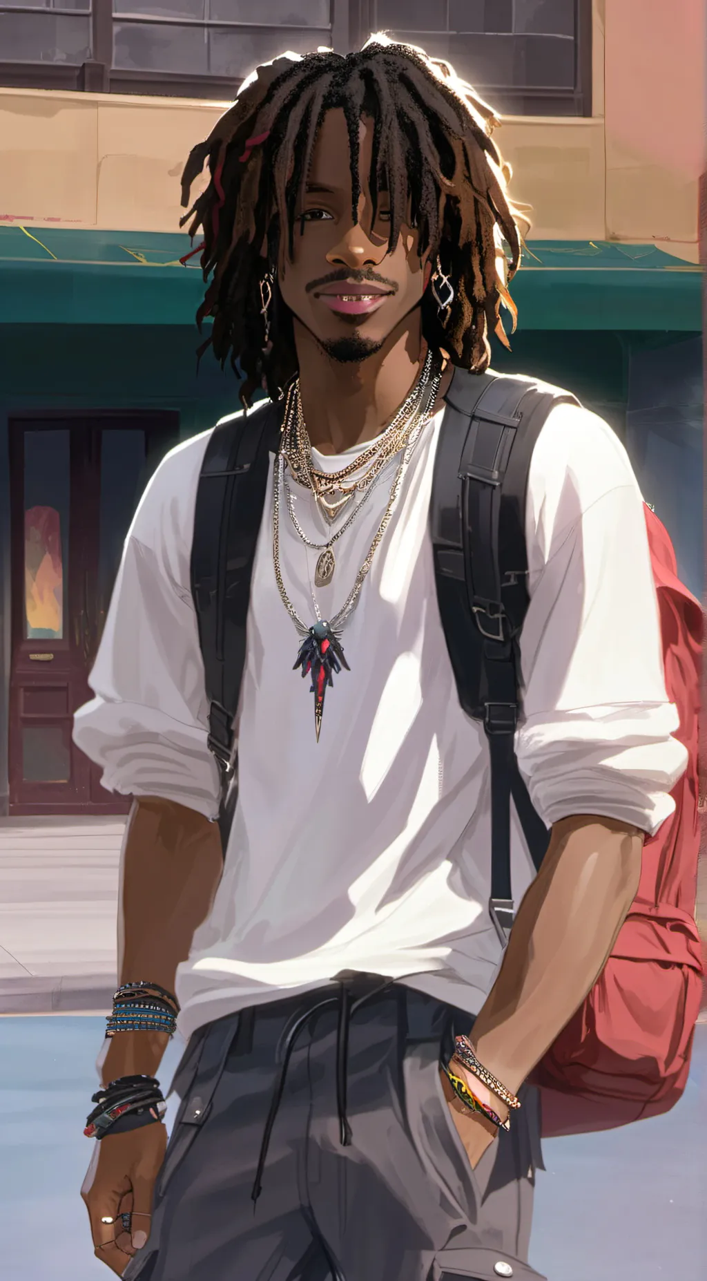 ai character: kai background