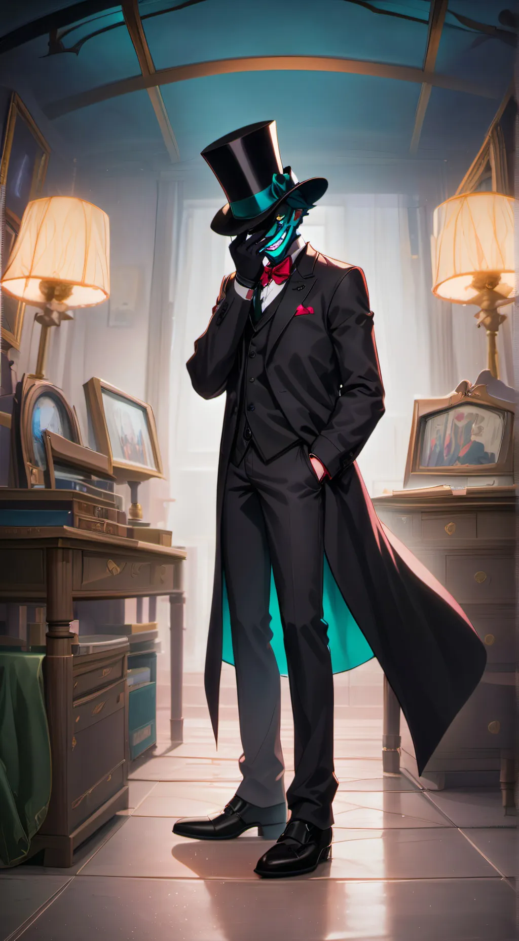 ai character: Vox background