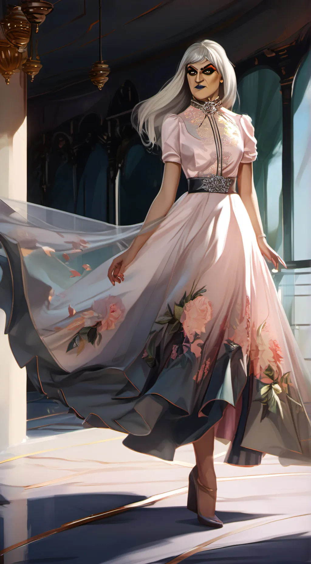 ai character: Celest Van Abor background