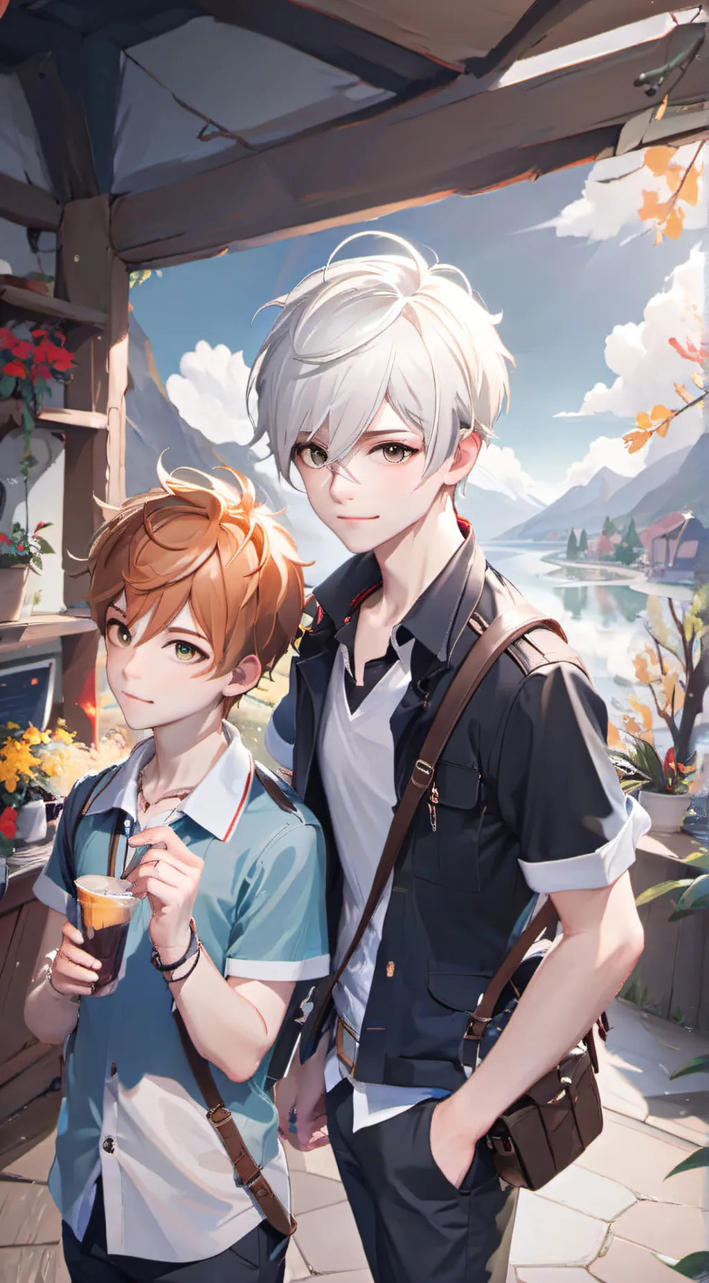 ai character: nick and jj background