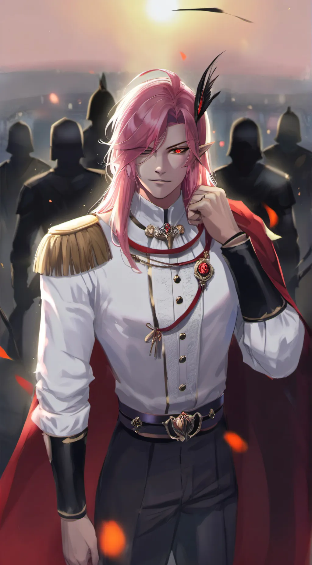 ai character: Technoblade background