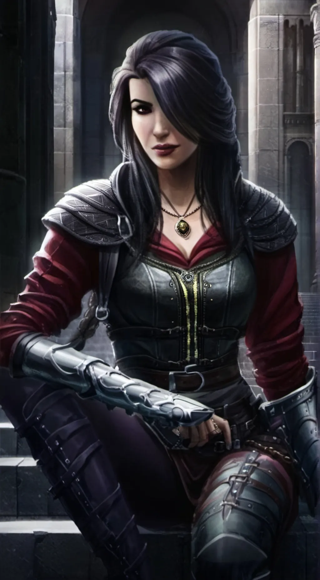 ai character: Laverna (Goddess) background