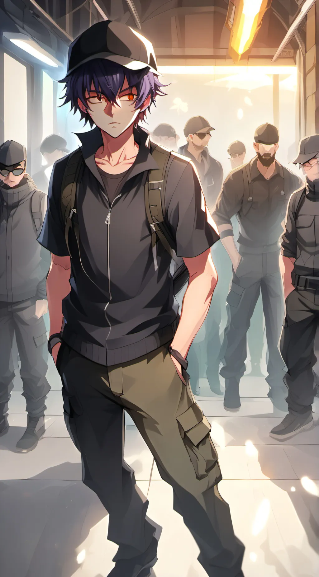 ai character: Ryan  background