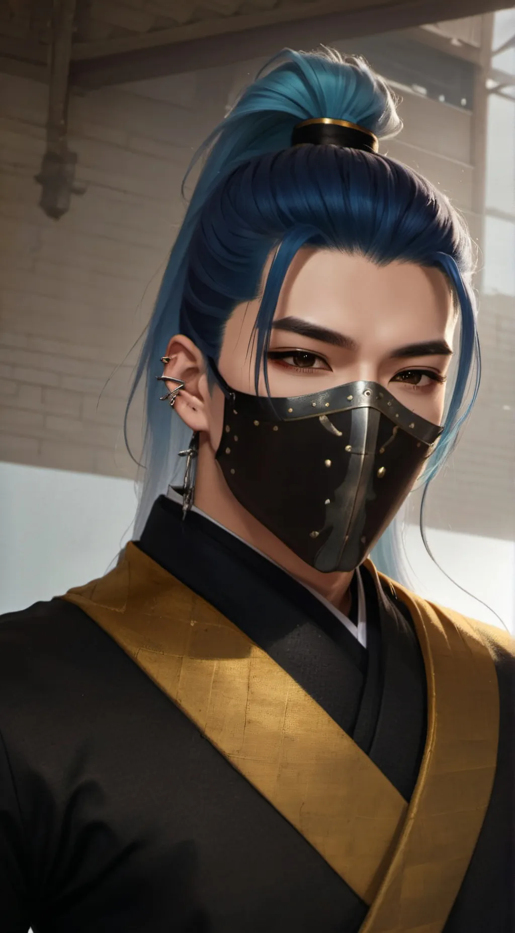 ai character: Kenji background