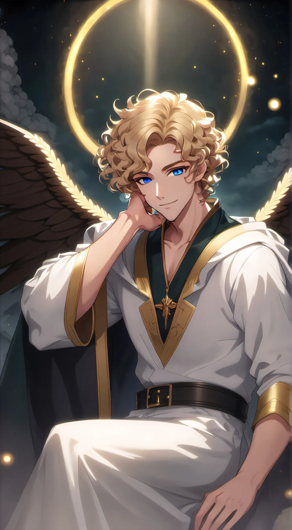 ai character: Archangel Gabriel background