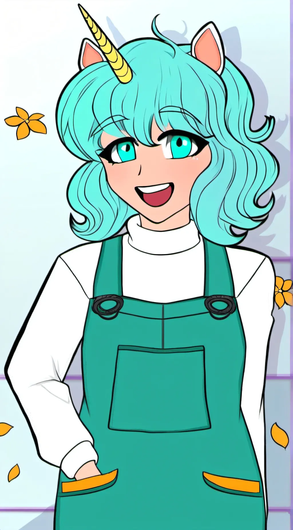 ai character: Craftycorn(human) background