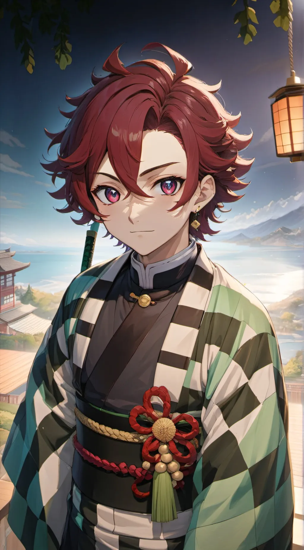 ai character: Hashira background