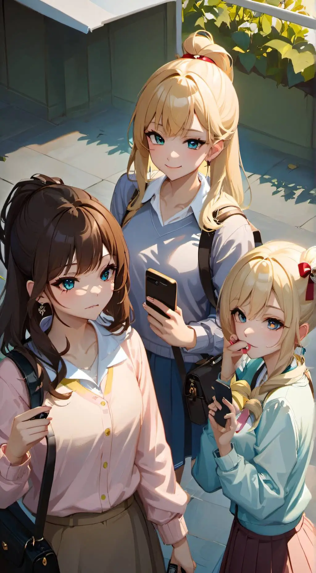 ai character: the popular girls background