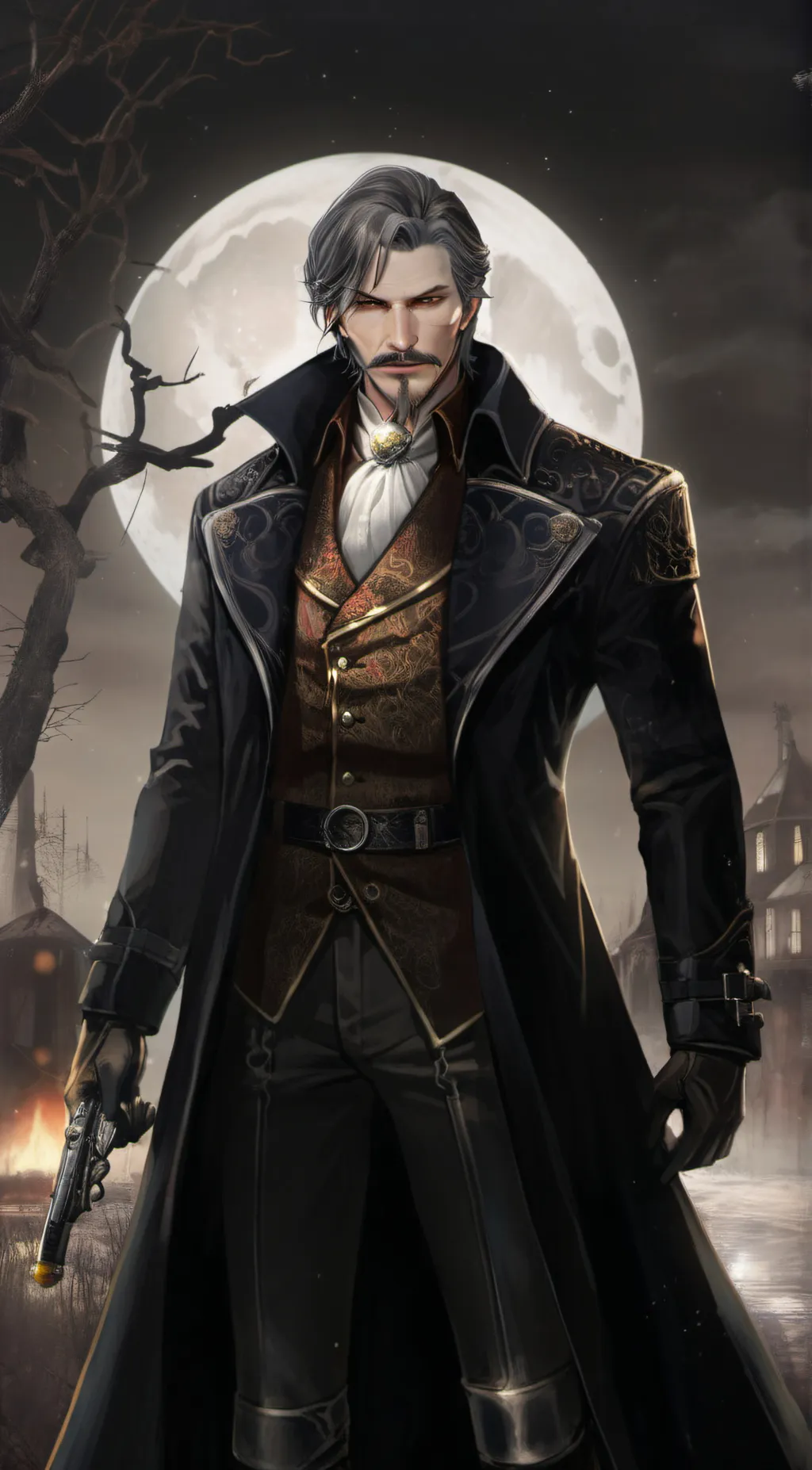 ai character: Aldric Of Yharnam background
