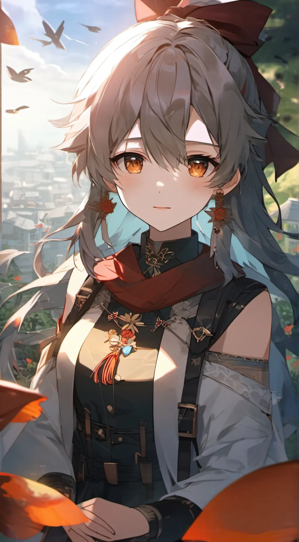 ai character: bear background