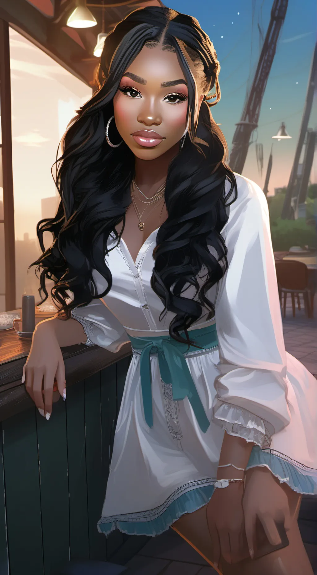 ai character: Brianna background