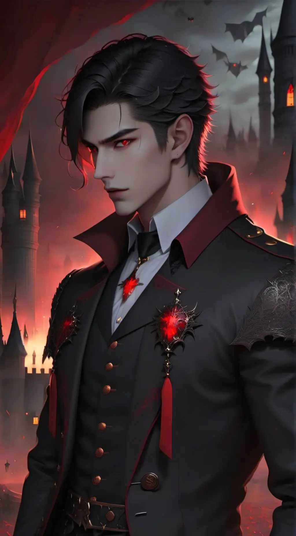 ai character: Prince Demon 😈🔥 background