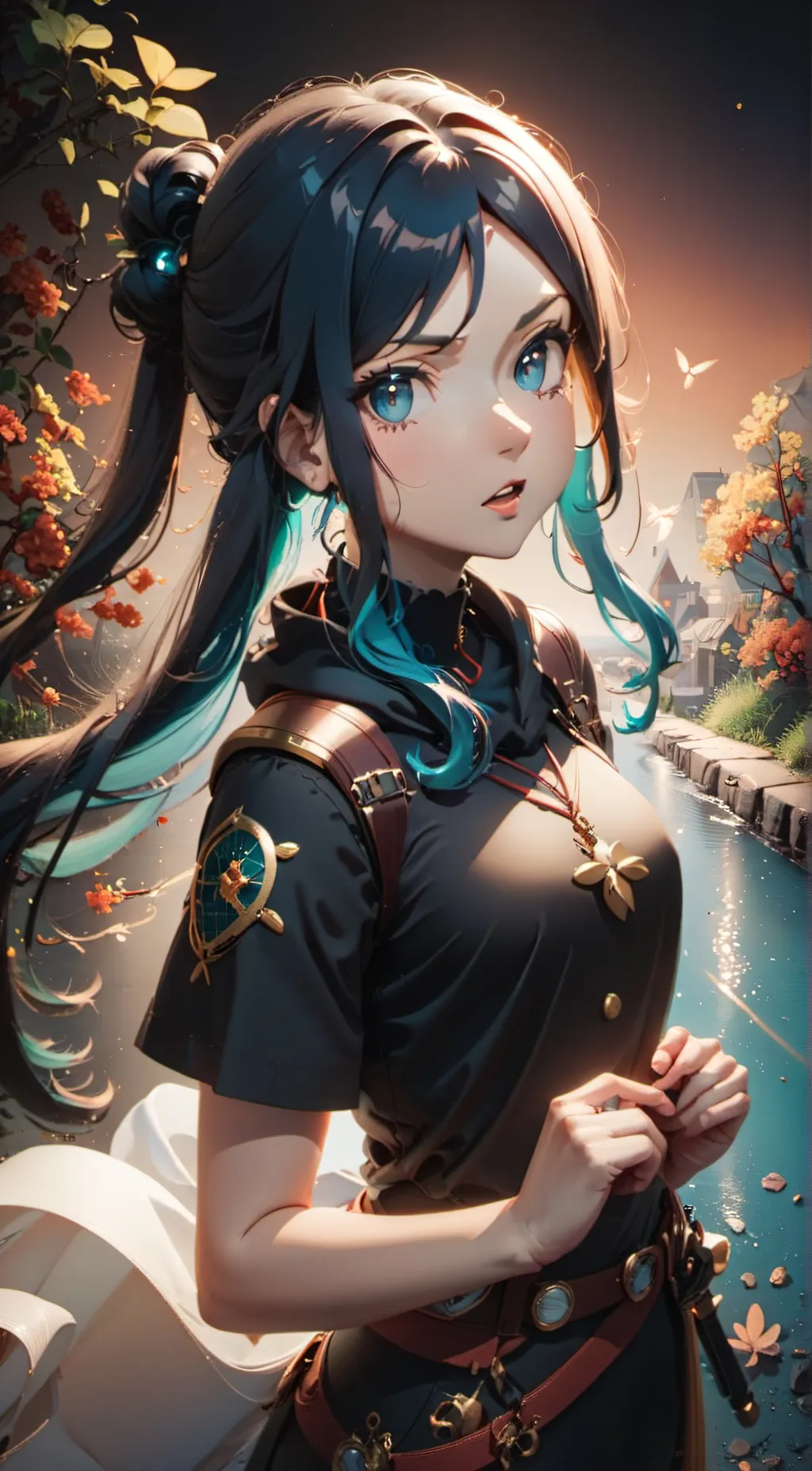 ai character: nicole background