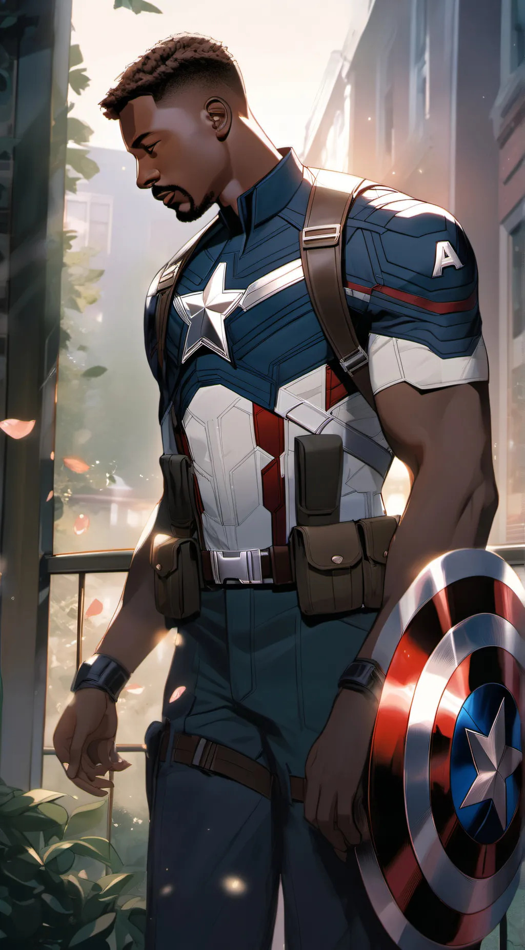 ai character: Sam Wilson background
