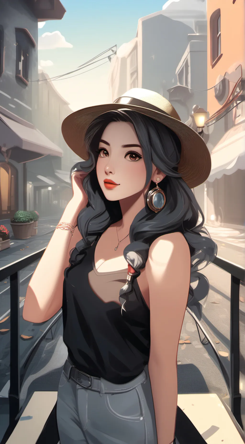 ai character: Ava background