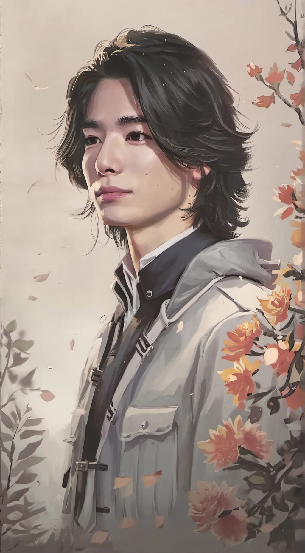 ai character: hyunjin background