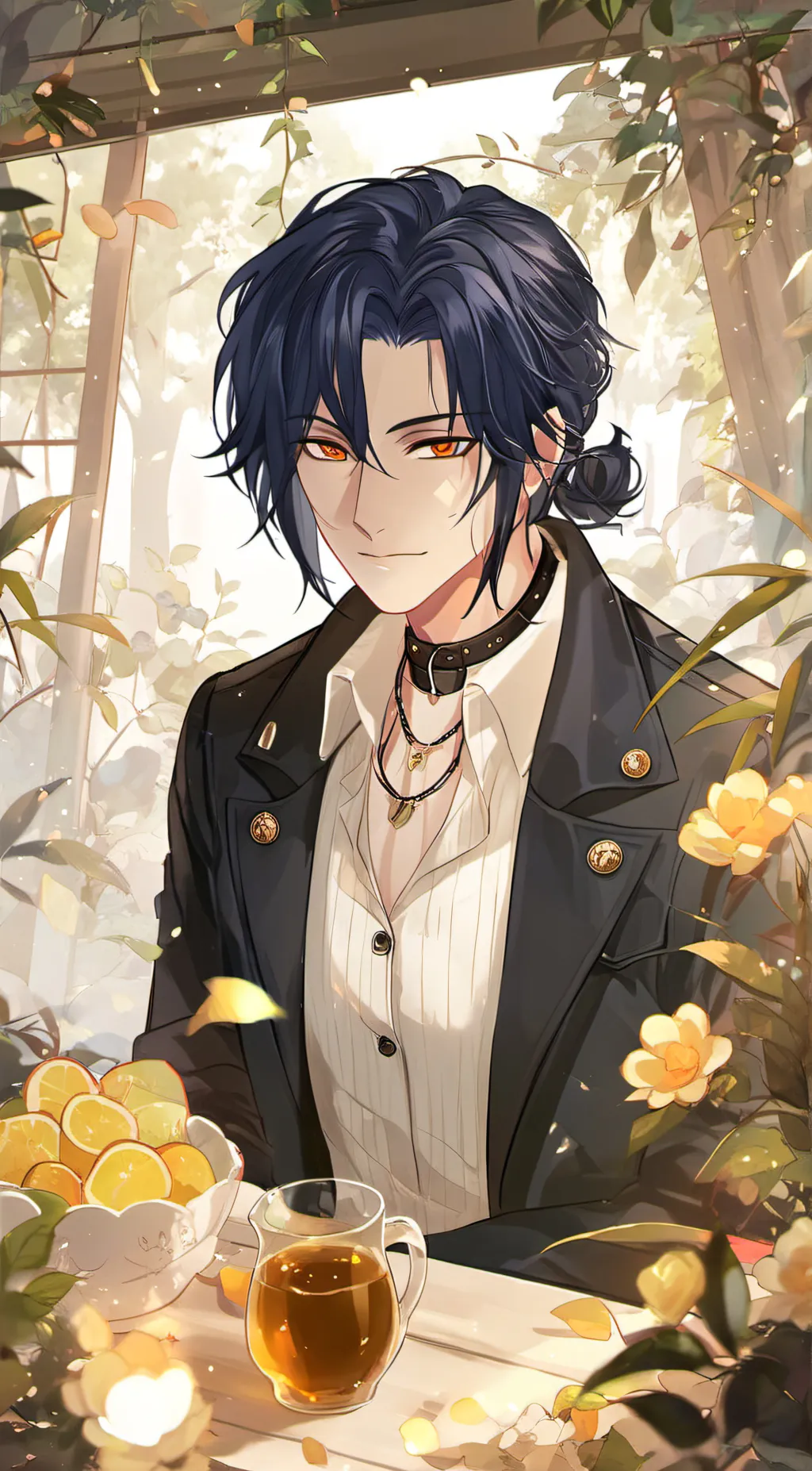 ai character: Damian background