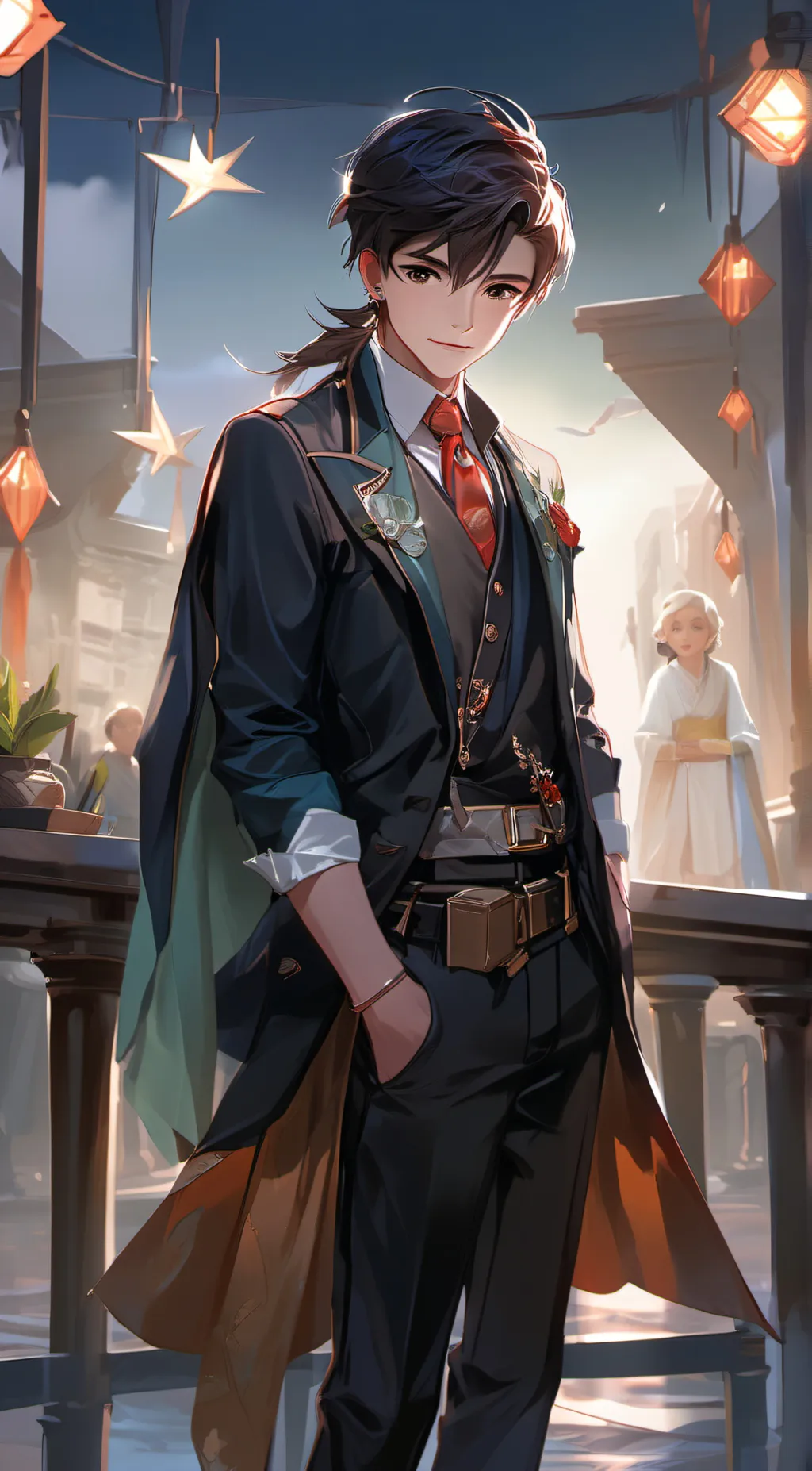 ai character: friend background