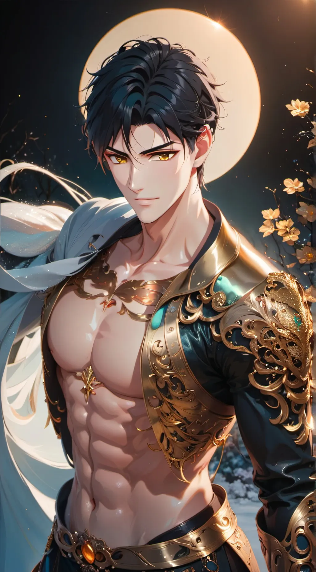 ai character: Gerald background