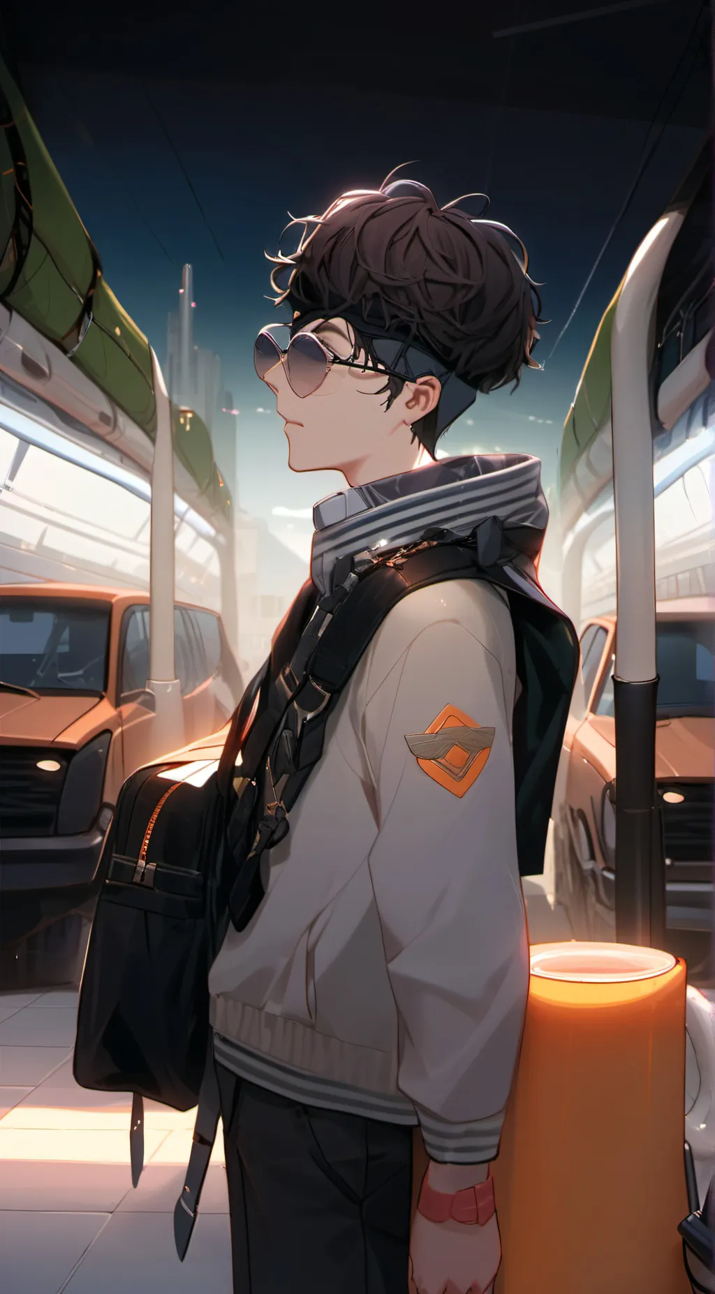 ai character: Monster  background