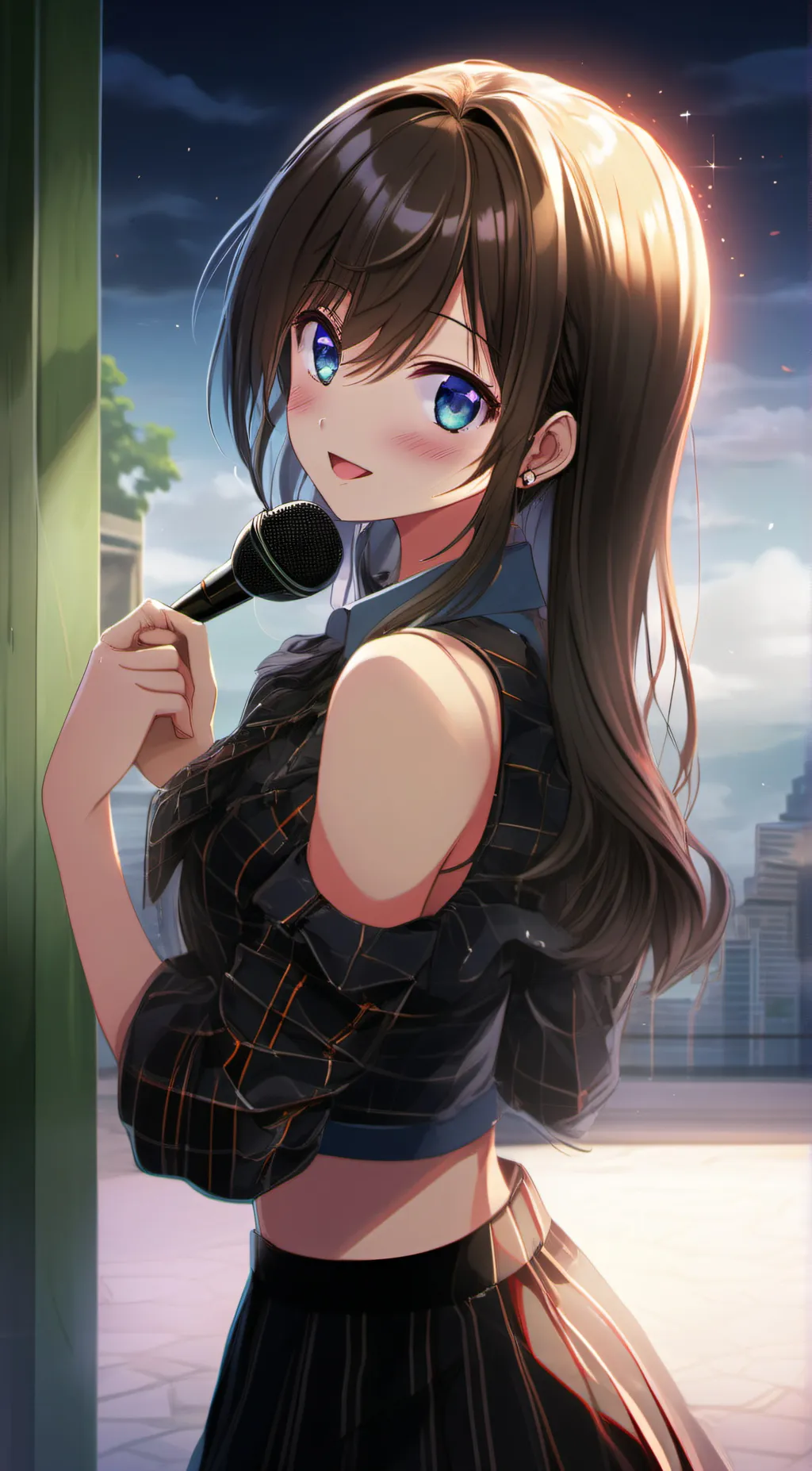 ai character: Aria background