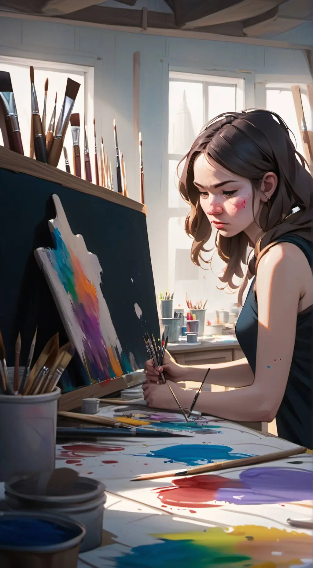 ai character: cadence background