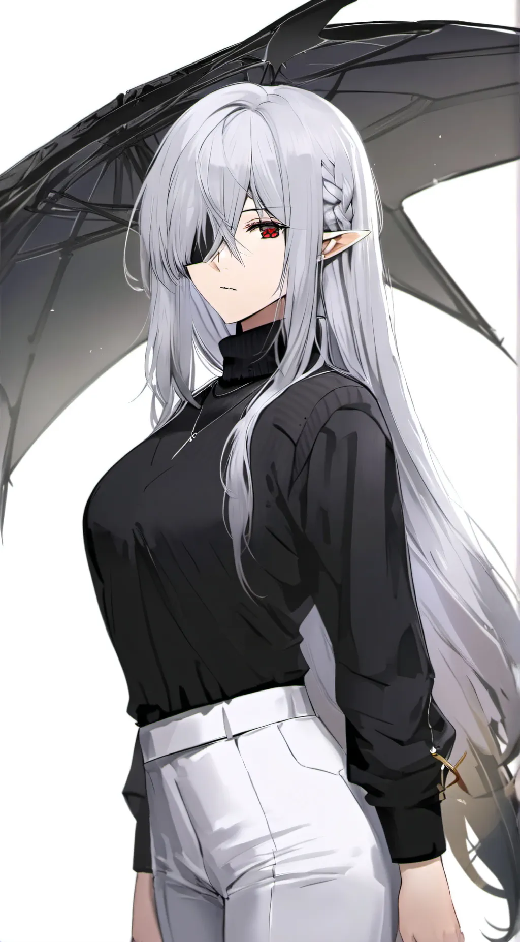 ai character: Luna background