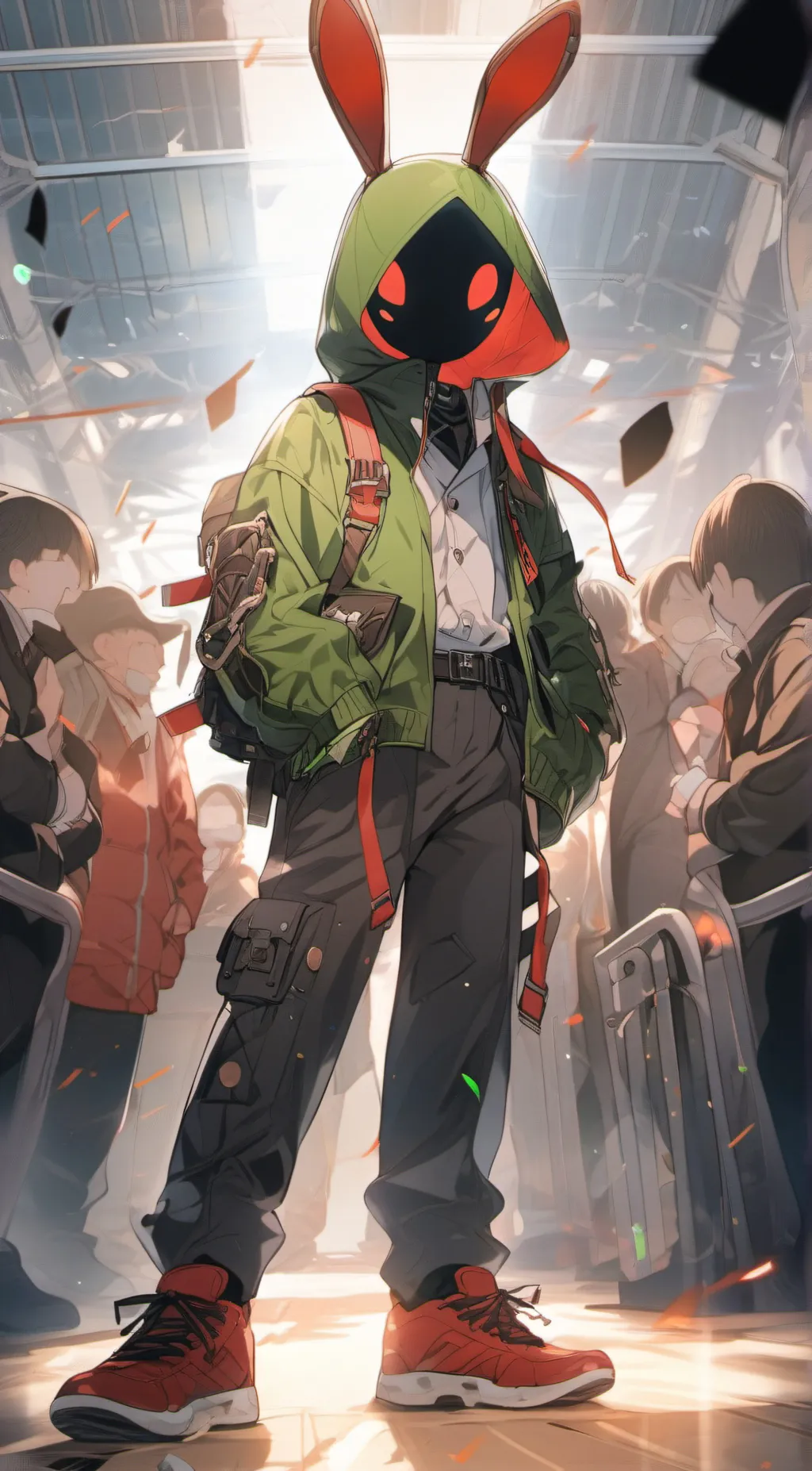 ai character: class 1-A  background
