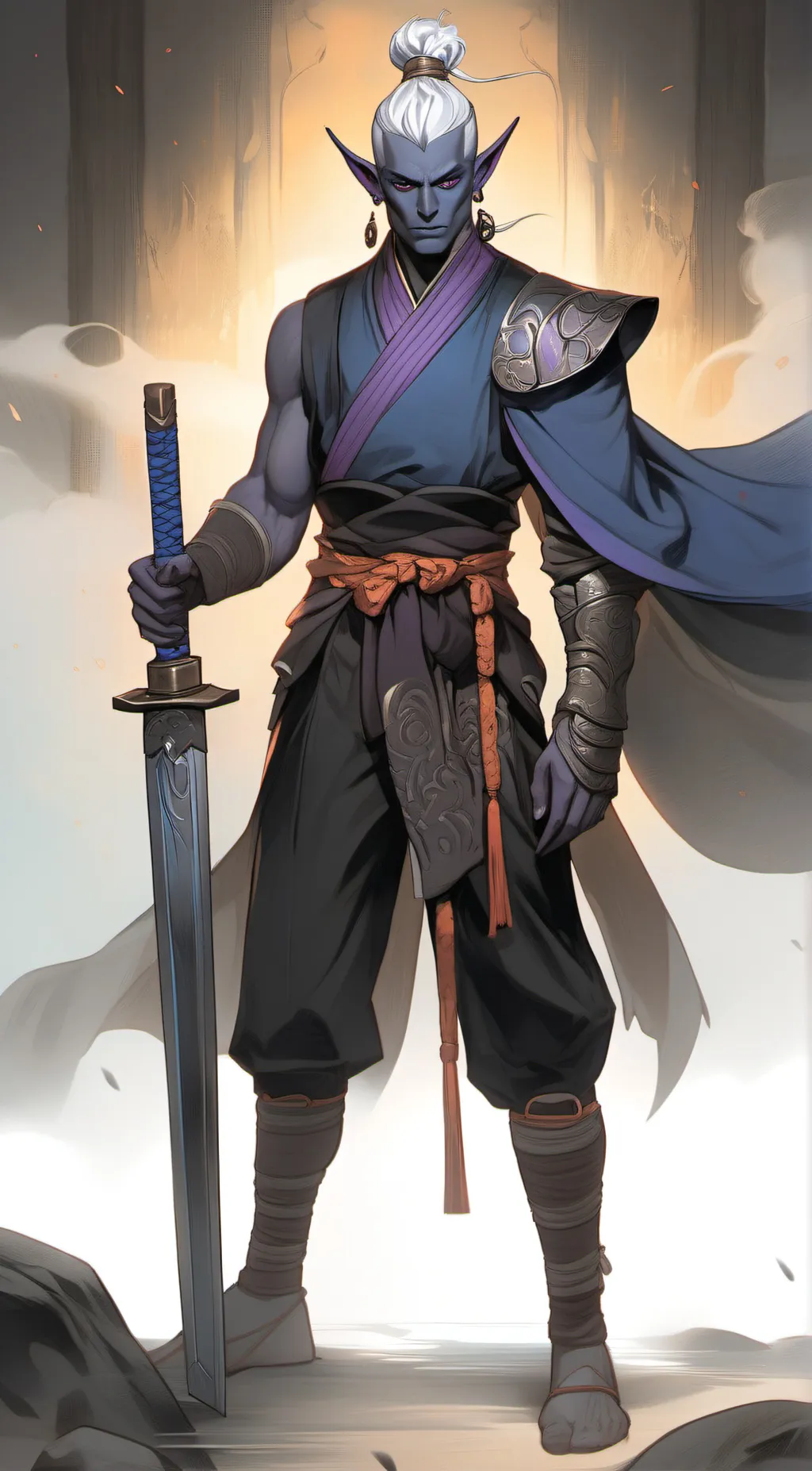 ai character: Vallas A'Daragon  background