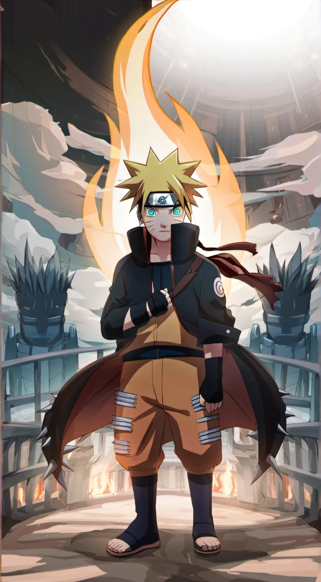 ai character: Naruto Shippuden  background