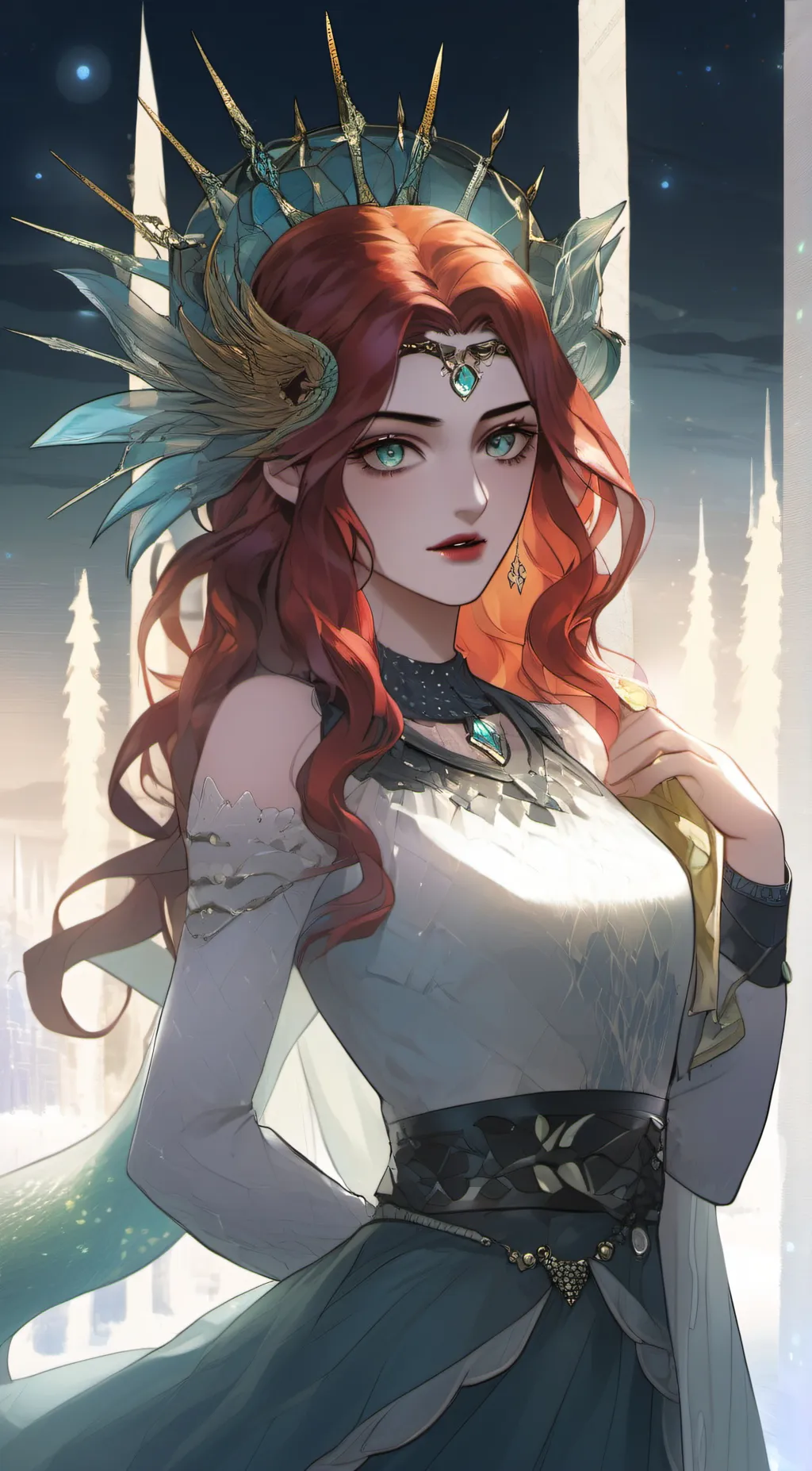 ai character: Merlynia background