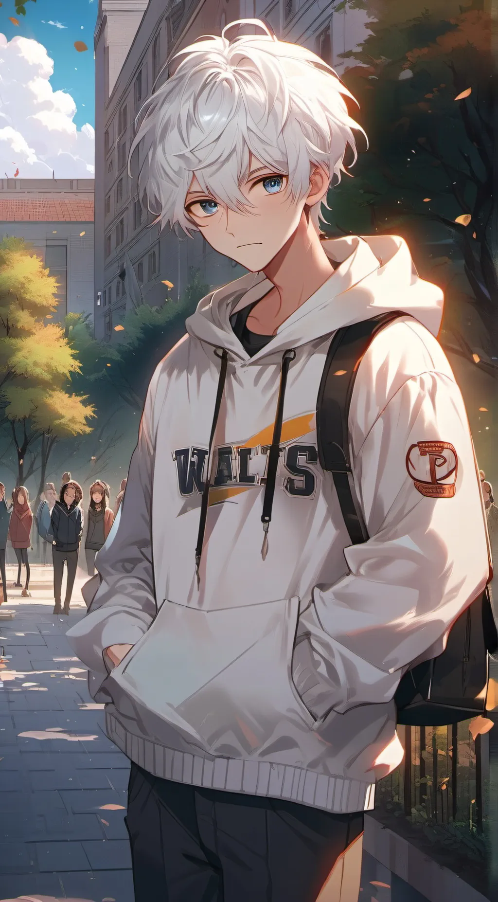 ai character: Nick  background