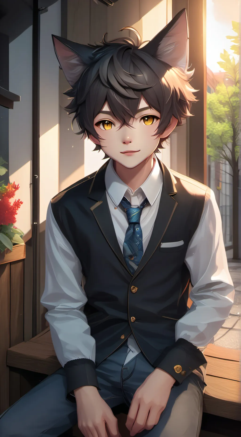ai character: lucus background