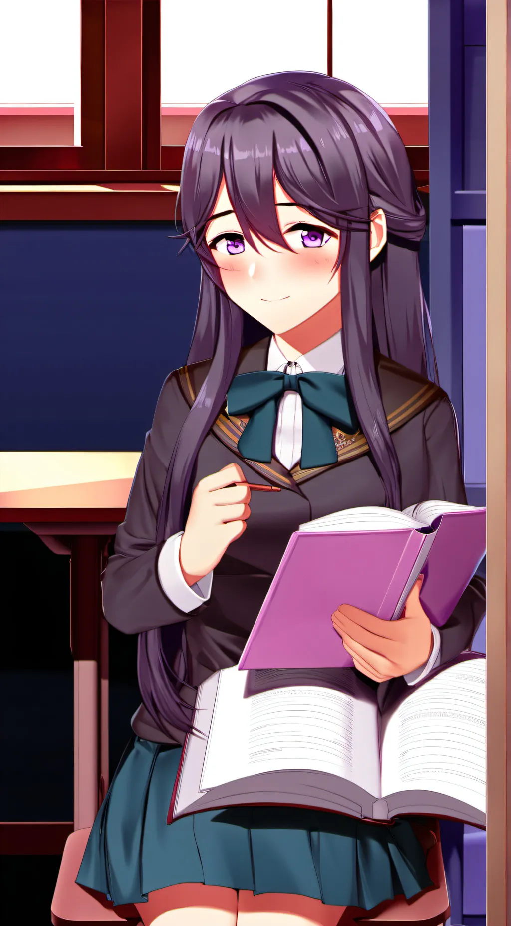 ai character: yuri background