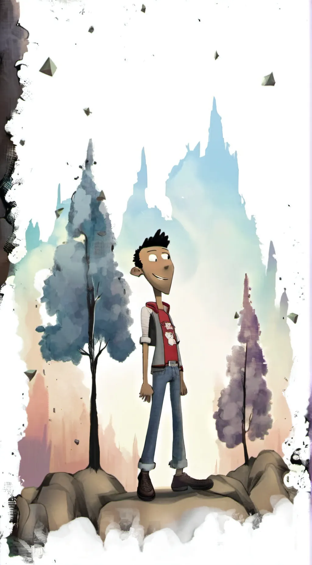 ai character: Sheeny background