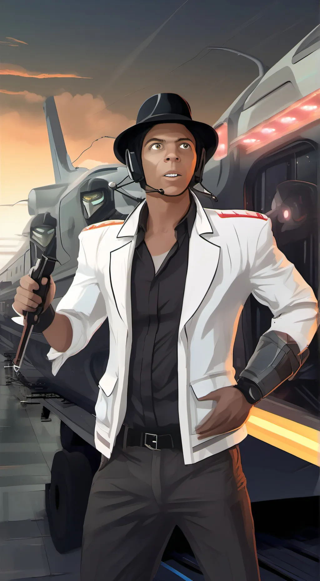 ai character: IShowspeed background