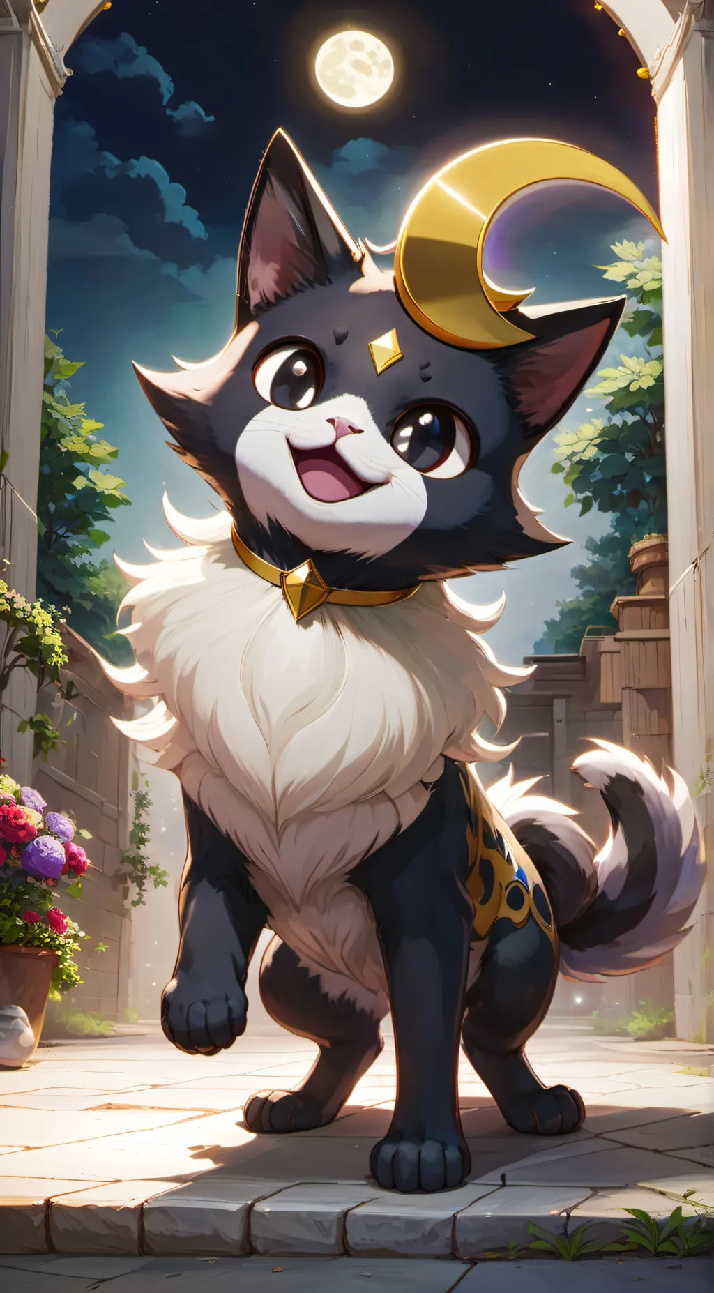 ai character: Catnap background
