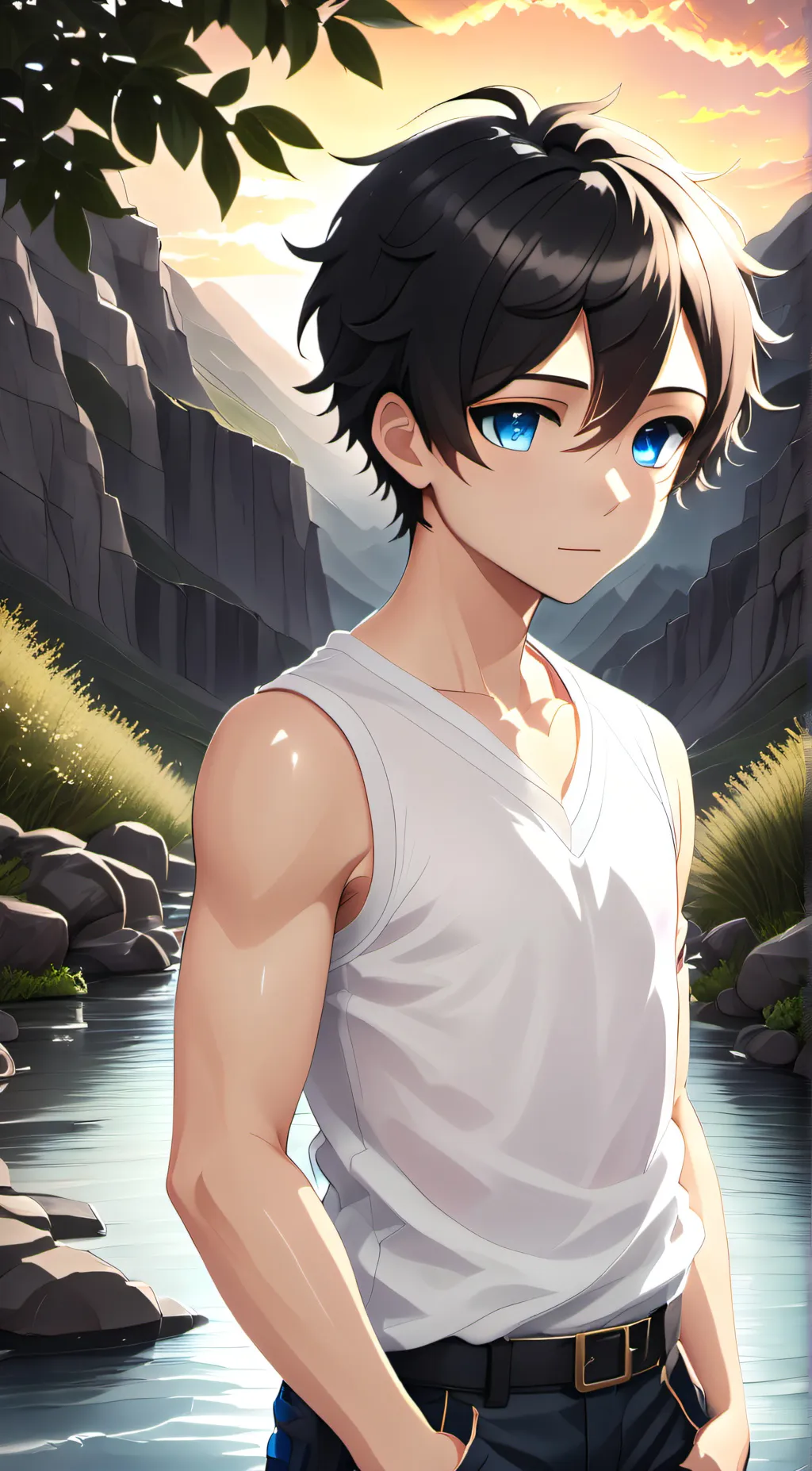ai character: suki background