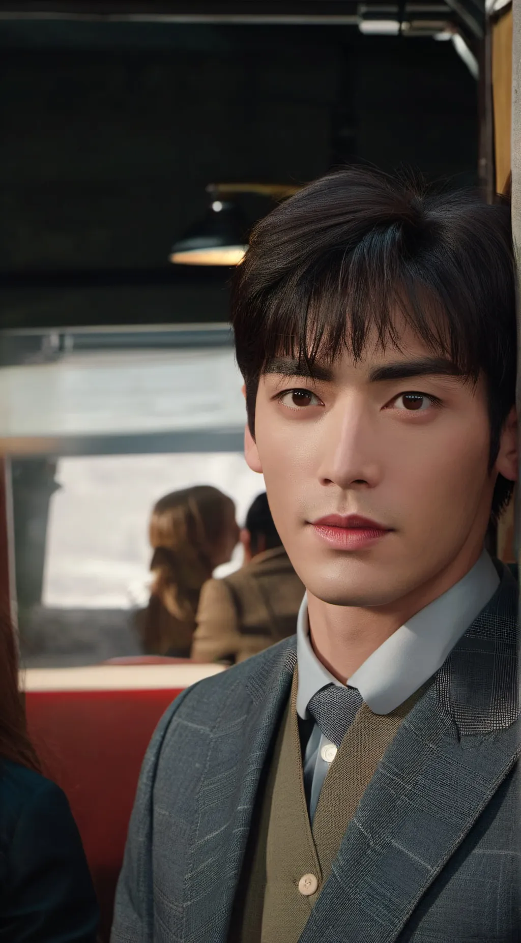 ai character: love man background