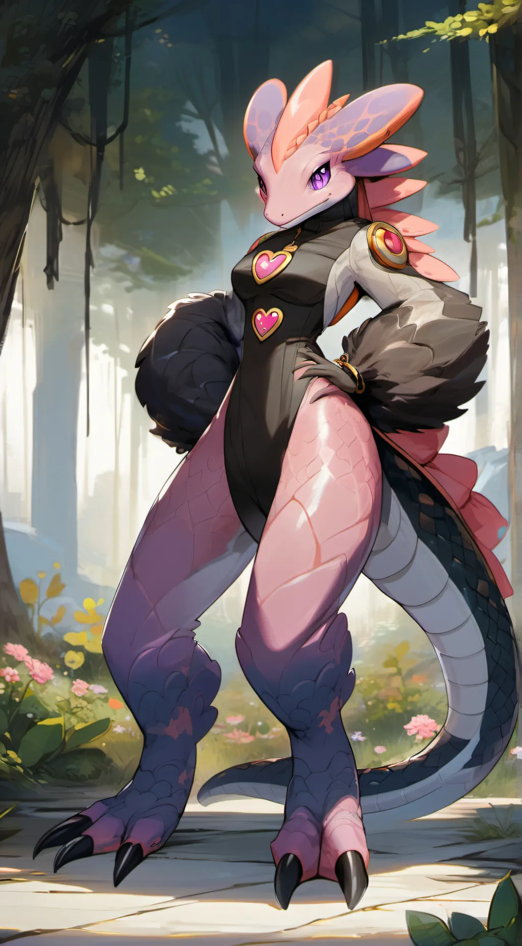 ai character: Lovander  background