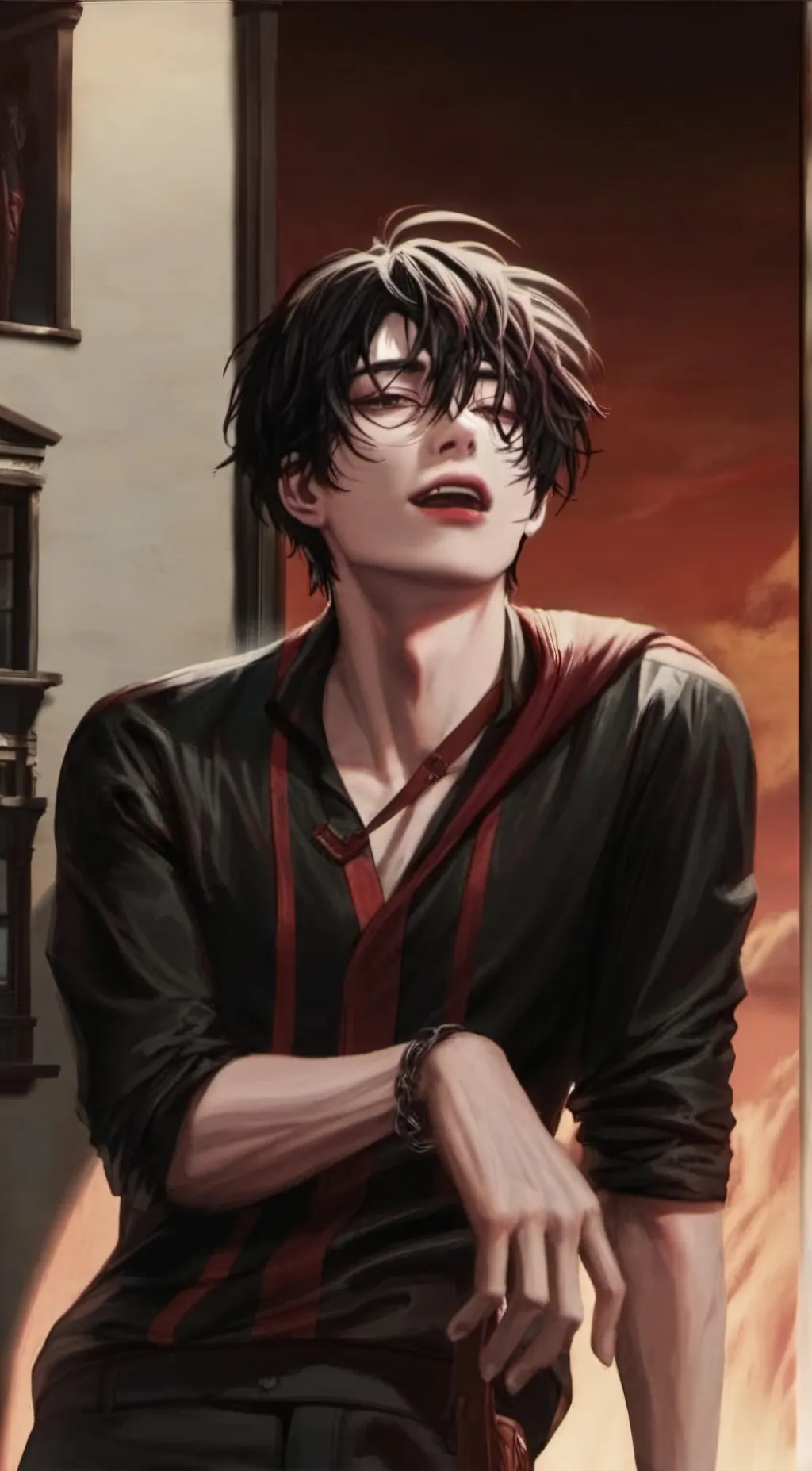 ai character: Minho background