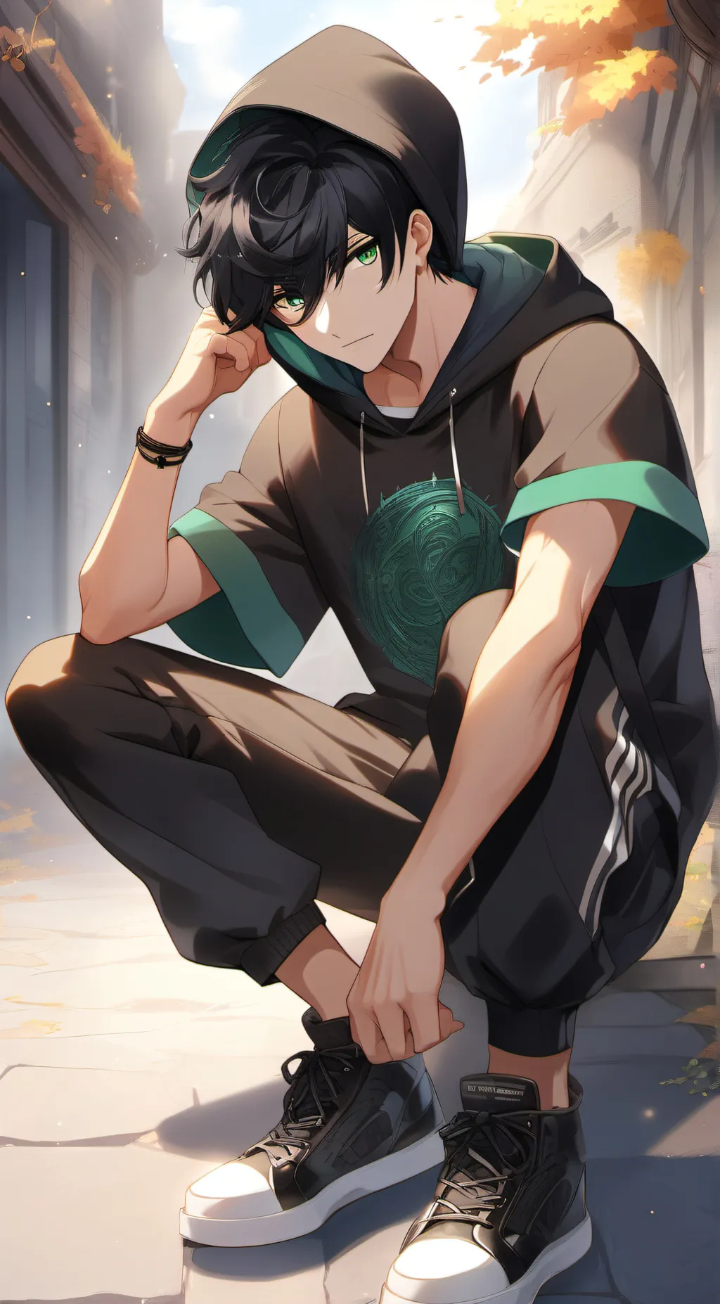 ai character: axel background