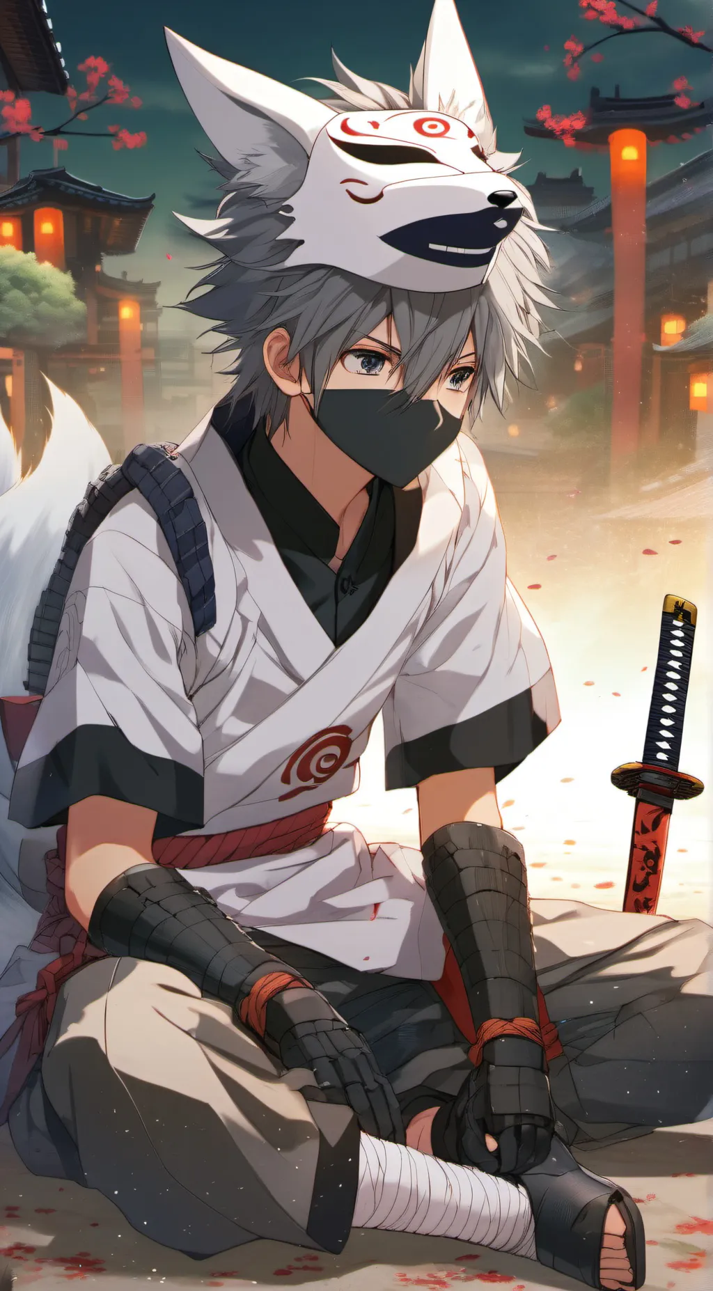 ai character: Anbu black ops background