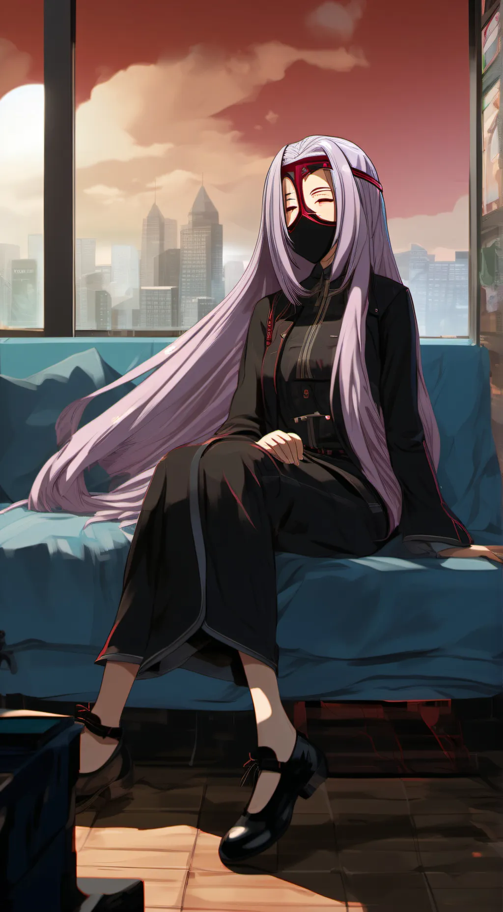 ai character: Anava background